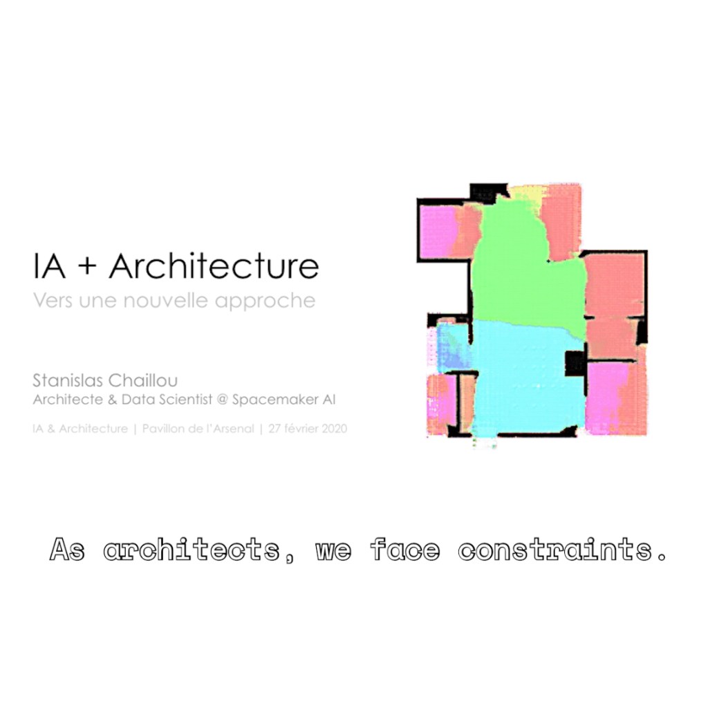ARCHITECTURE : IA + Architecture – une conférence de Stanislas&nbsp;Chaillou
