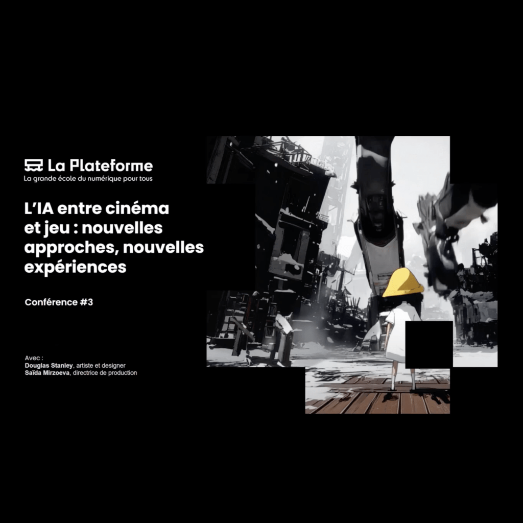 JEUX VIDEO – Conférence : L’IA entre cinéma et jeu : nouvelles approches, nouvelles&nbsp;expériences