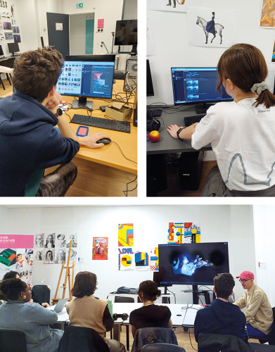 Workshop “IA & Possibilités créatives” à l’École de Condé Rennes : une exploration innovante