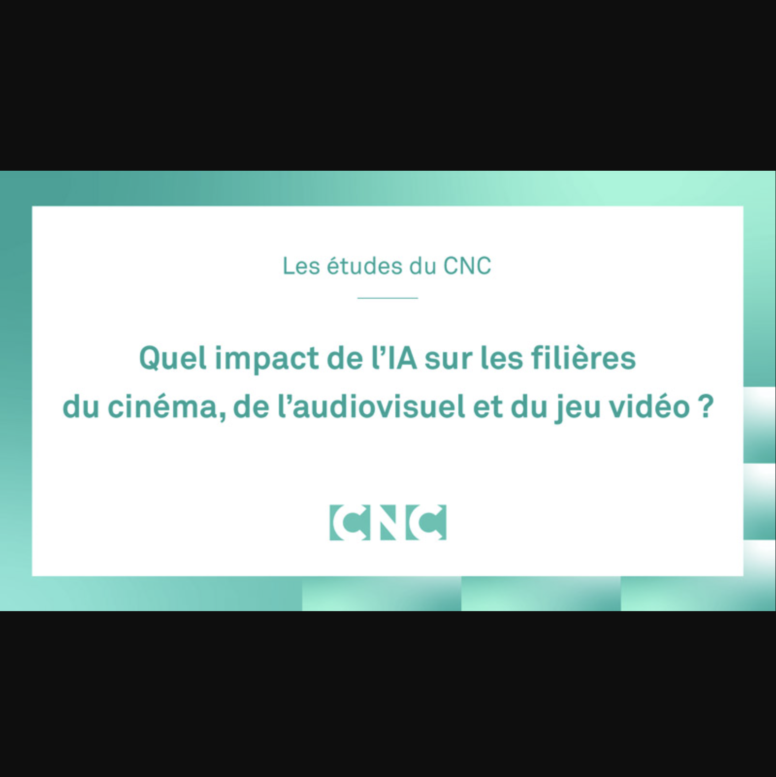 CINEMA & JEU VIDEO : cartographie des usages de l’IA dans les filières cinéma, audiovisuel et jeu vidéo