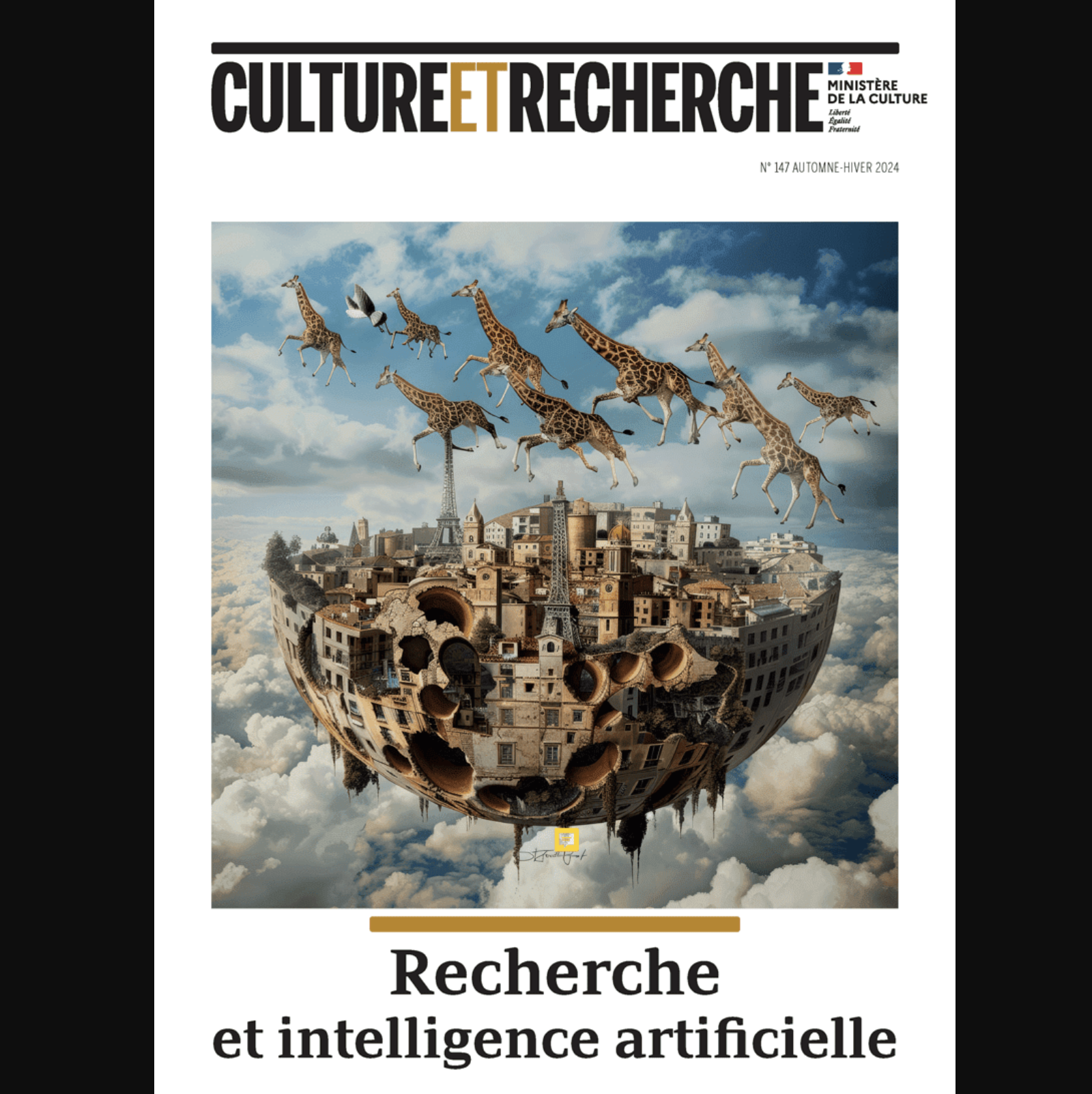 RECHERCHE ET IA : un numéro spécial de Culture et Recherche