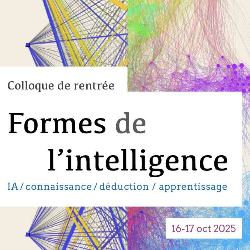 Formes de l’intelligence : IA, connaissance, déduction,&nbsp;apprentissage