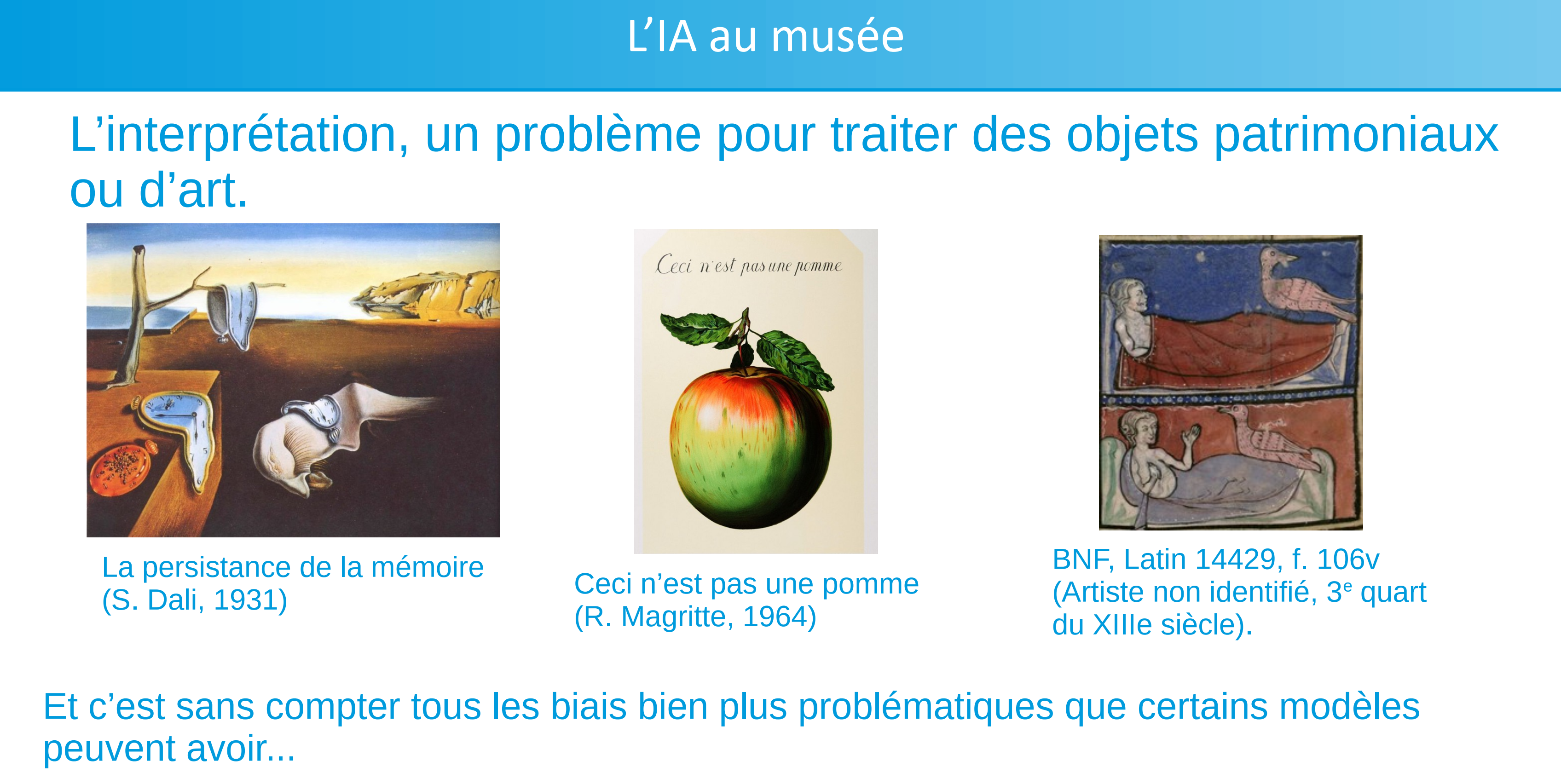 IA et collections patrimoniales : tour d’horizon des usages et possibilités – Fantin LE BER